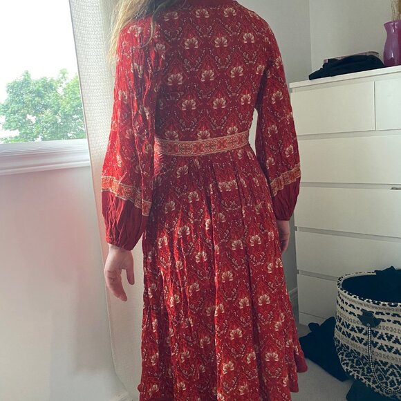 Jewel Soiree Dress - Red - Picture 3 of 4